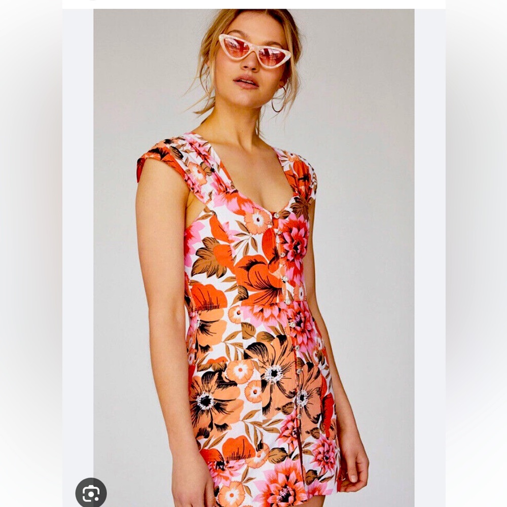 Alice McCall retro pink mini dress